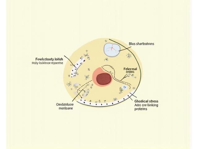 細胞のテロメア短縮メカニズムの図